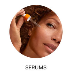 Highly concentrated facial serums for targeted skin concerns, featuring vitamin C for brightening and hyaluronic acid for hydration.