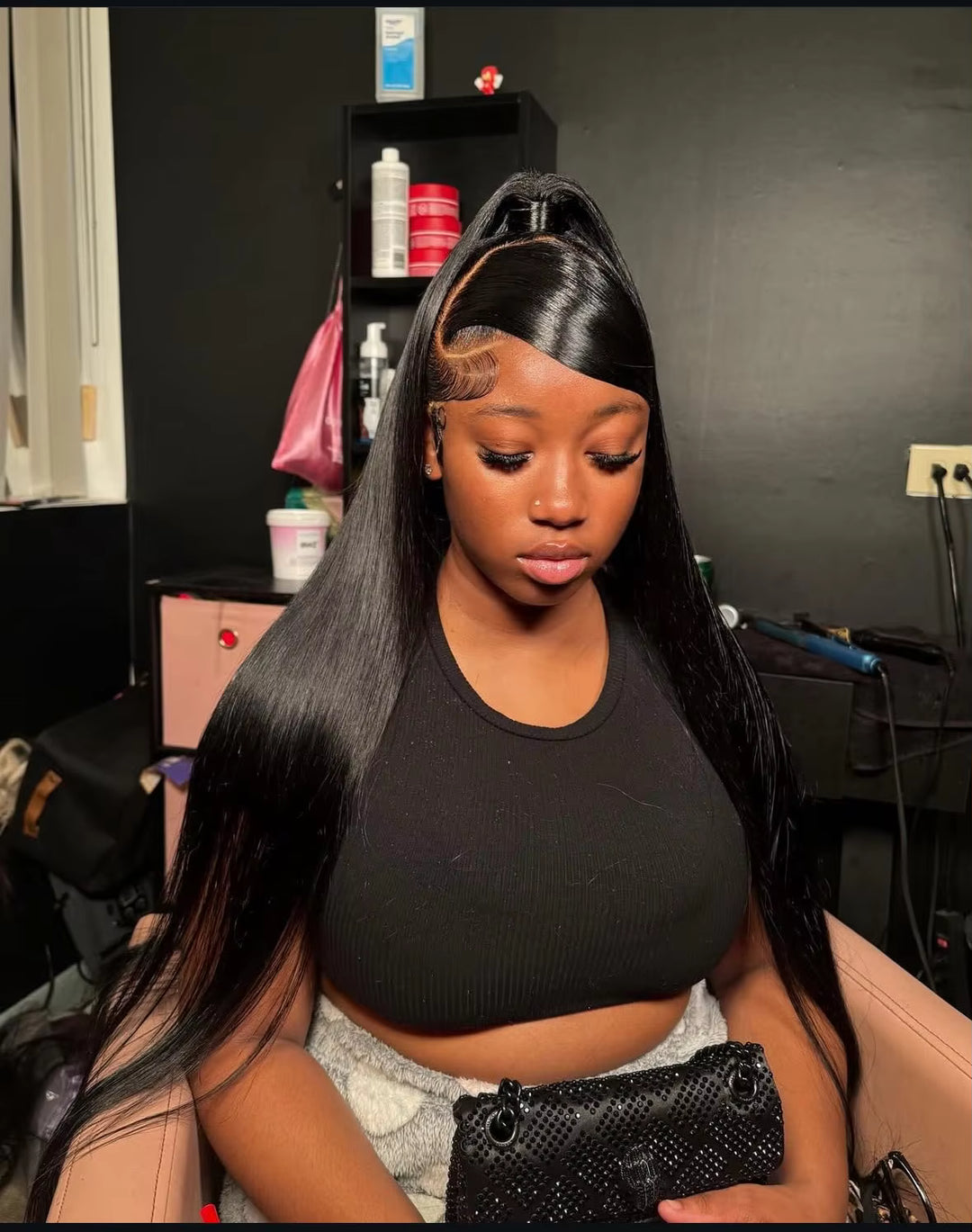 Preplucked Glow Wig