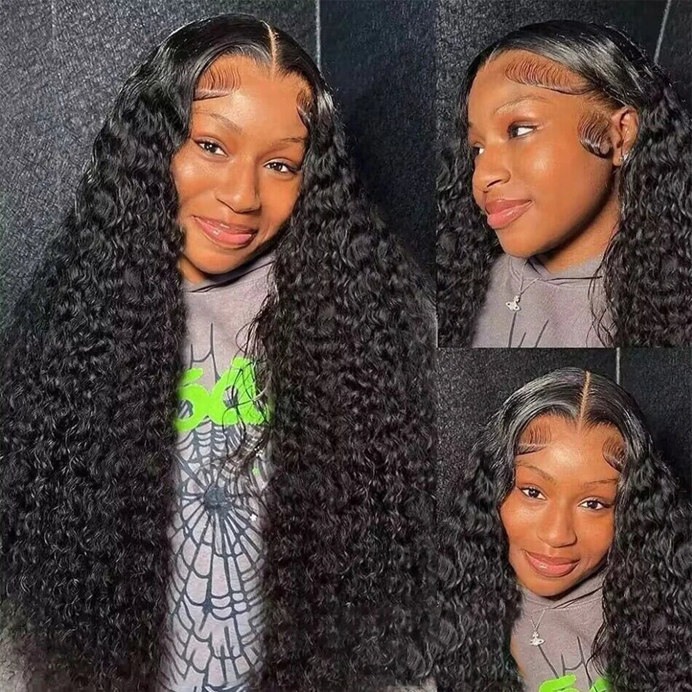 Aqua Curly Wig