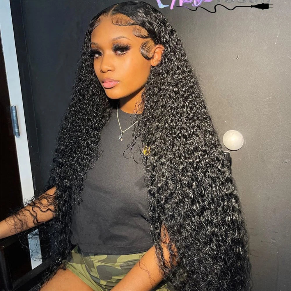 Aqua Curly Wig