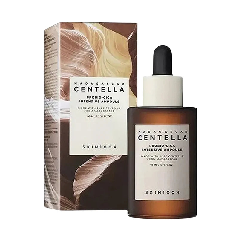 SKIN1004 Madagascar Centella Probiotic-Cica Intensive Ampoule with packaging on a white background