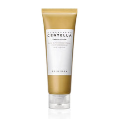 Skincare tube labeled 'Madagascan Centella' on a white background