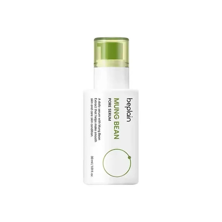 Deplain Mung Bean Pore Serum bottle on a white background