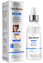 Pozoamis Spot Serum packaging and bottle on a white background