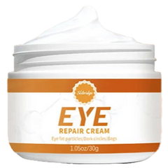 Jar of Eye Repair Cream with visible branding on a white background