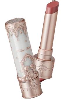 Lipstick with a close-up of lips and 'Flower Knows' branding.